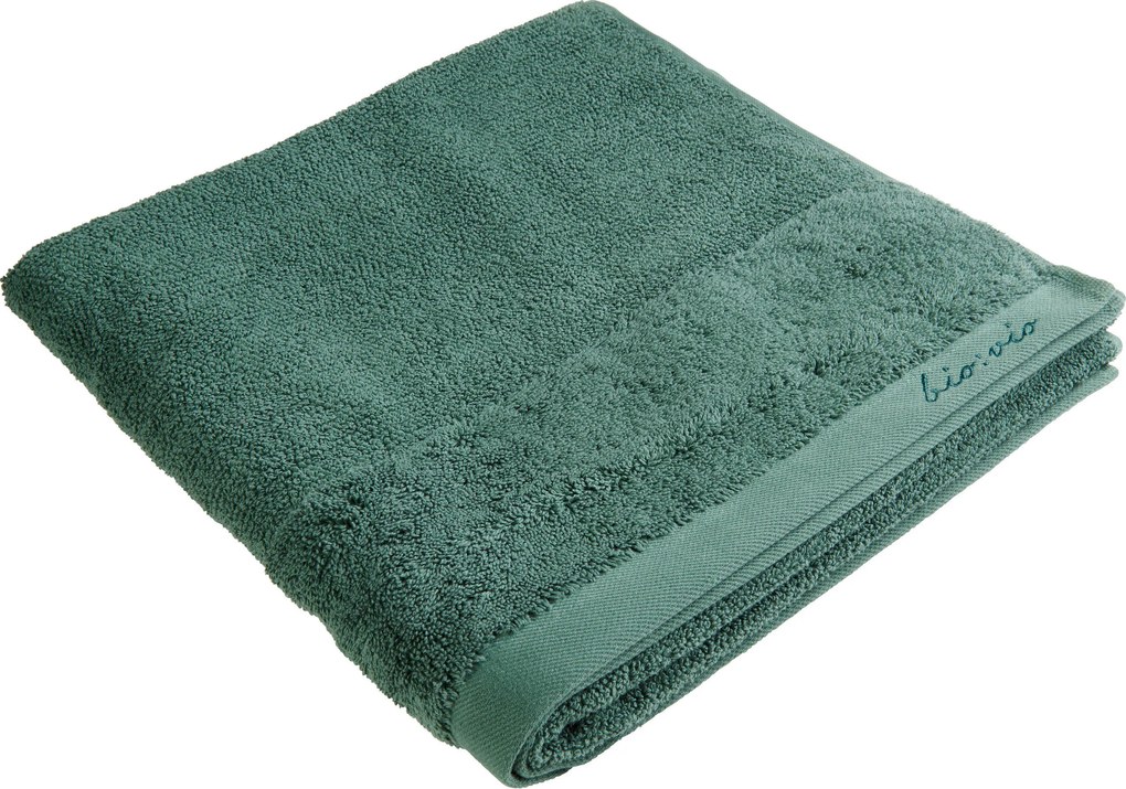 XXXLutz UTERÁK, 70/140 cm, tmavozelená Bio:Vio - Kúpeľňový textil - 004417004215