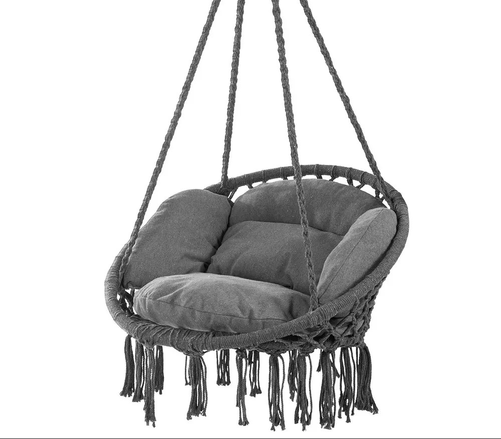 Závesné hojdacie kreslo Kali antracit