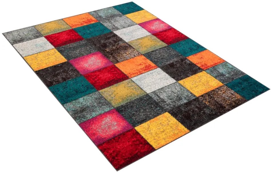 Farebný koberec s kockovaným vzorom Salsa Šírka: 80 cm | Dĺžka: 150 cm