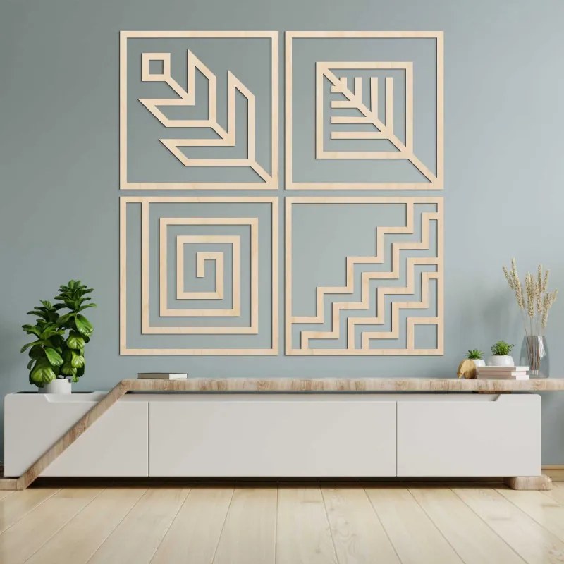 Štvordielny obraz na stenu | SENTOP PR0397-A-B-C