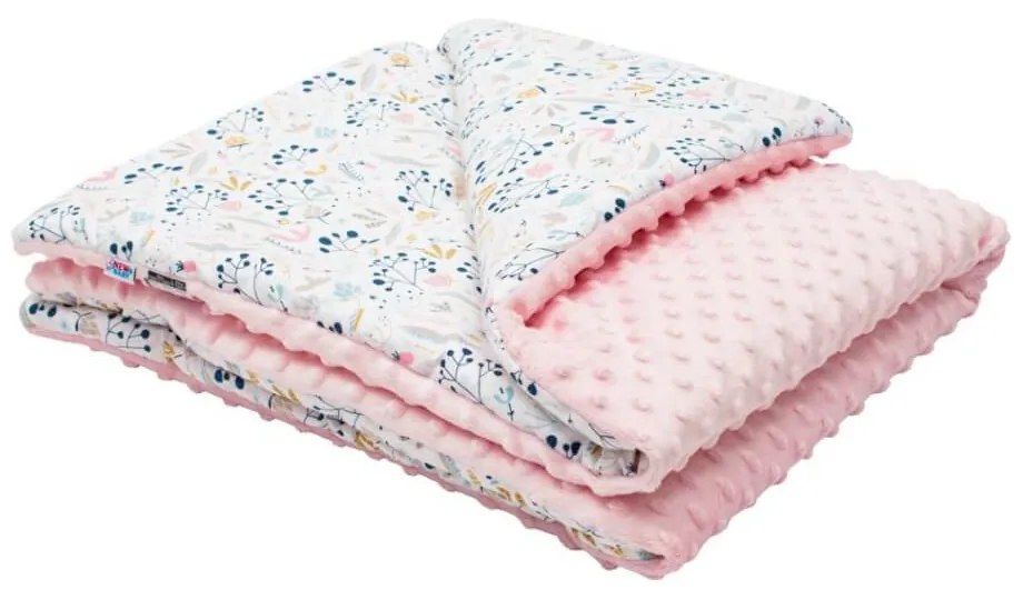 Detská deka z Minky s výplňou Jarabina 80x102 cm