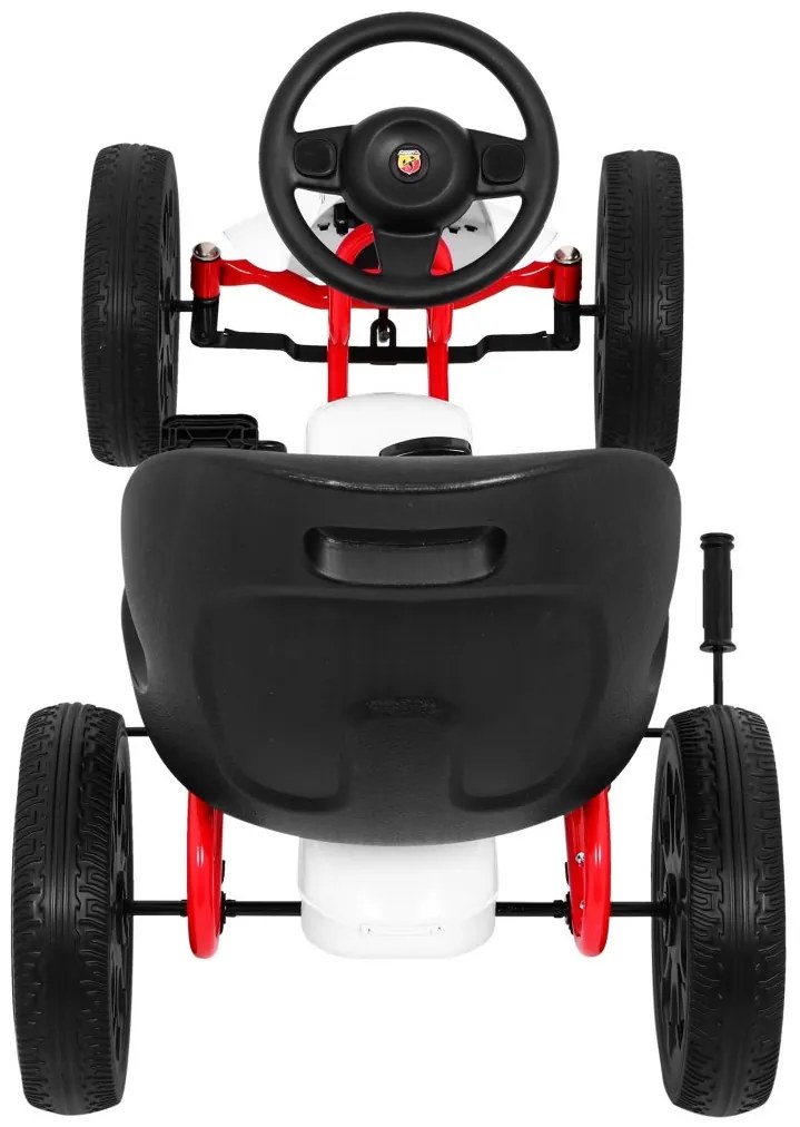 Motokára ABARTH PB9388A - biela