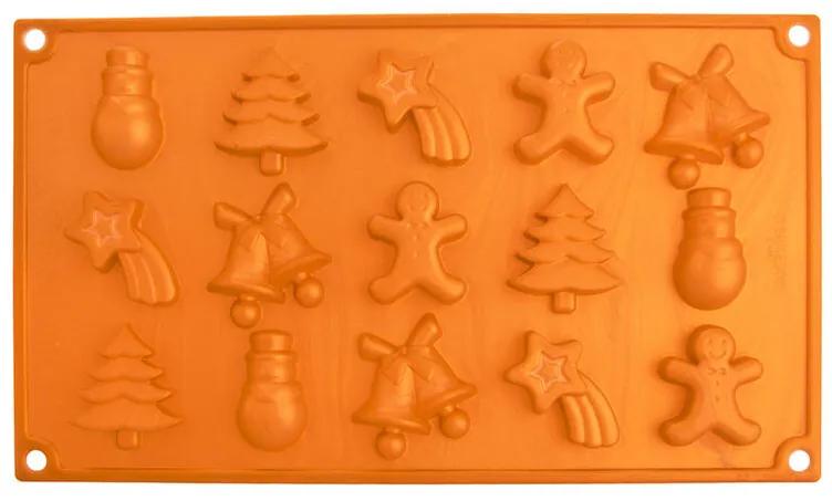 Silikónová forma na čokoládu CHRISTMAS