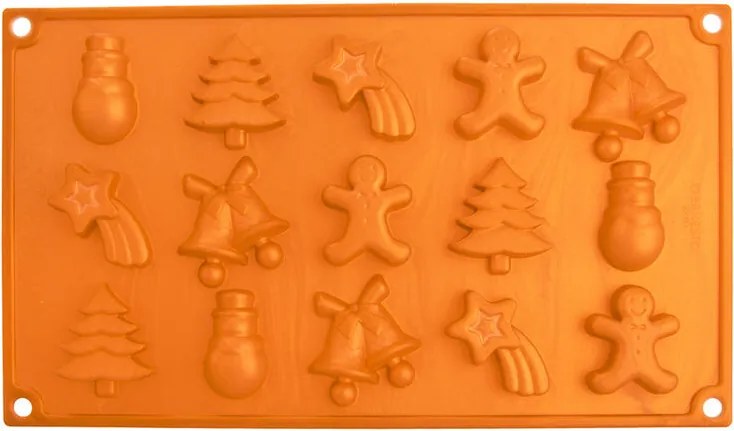 Silikónová forma na čokoládu CHRISTMAS
