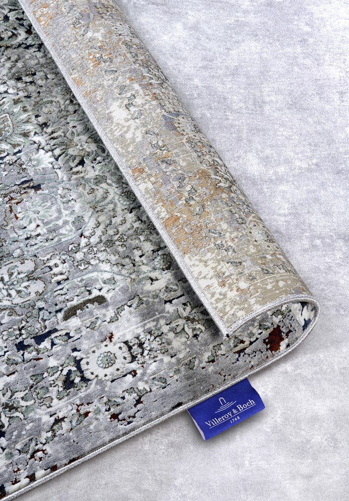 Villeroy & Boch, Kusový koberec Villeroy & Boch 106072 Grey, 115x170, šedá, obývacia izba