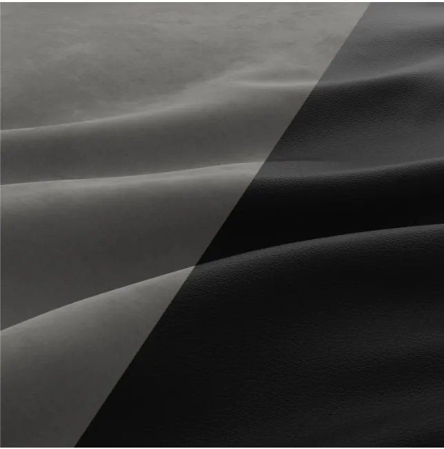 Trojmiestna rozkladacia sedačka LUGO tmavosivá / čierna