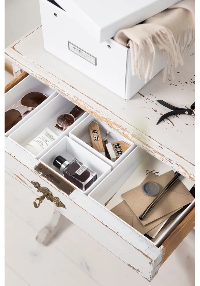 Kartónové organizéry do zásuvky v súprave 5 ks Emma Paper Laminate – Bigso