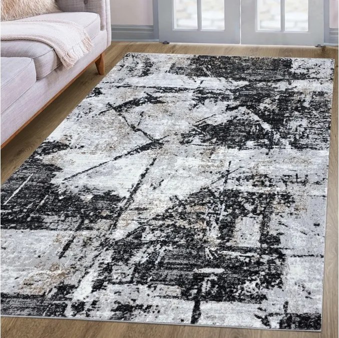 DC Koberec Oman 299 sivá antracit Rozmer: 200×290 cm