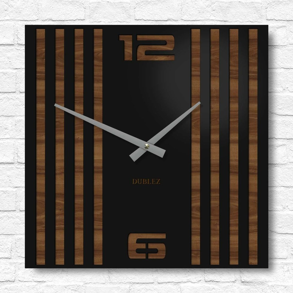DUBLEZ | 3D hodiny na stenu - Urban Lines
