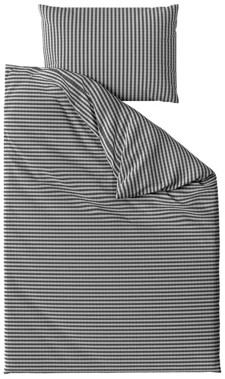 Krepové obliečky ARLENA čierne hotelové vrecko Rozmer obliečky: 70 x 90 cm | 140 x 200 cm