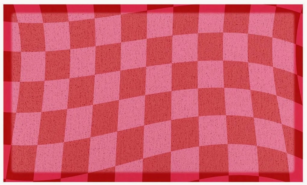 Umývateľná rohožka Fuchsia Wavy