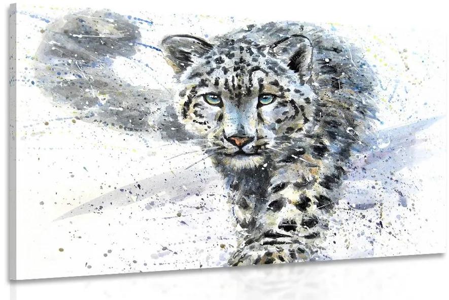 Obraz kreslený leopard Varianta: 60x40