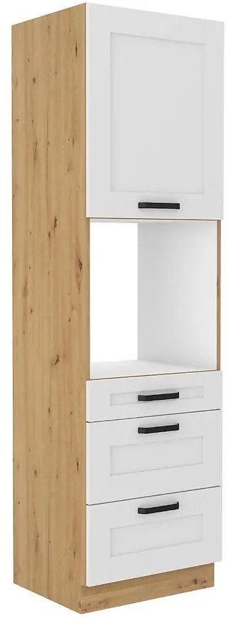 Kuchynská skrinka LUNA biela mat/artisan 60dps-210 3s 1f