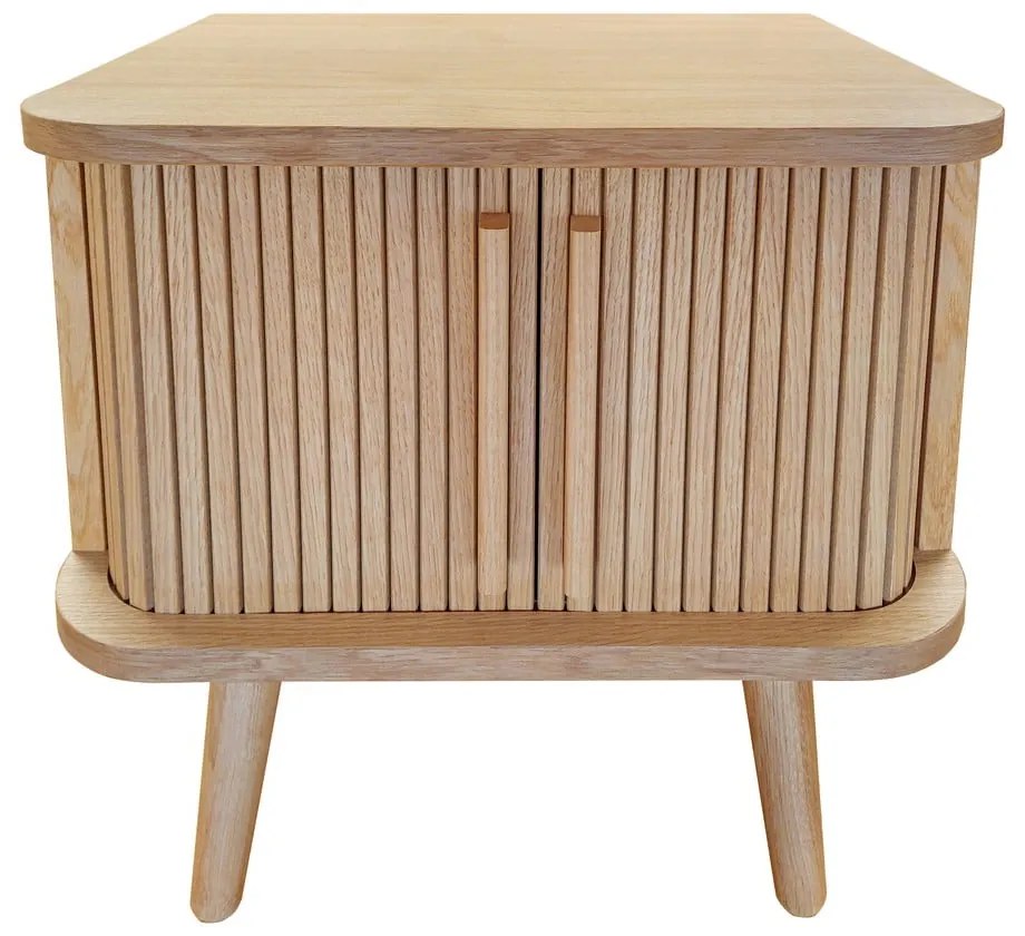 Nočný stolík v dekore duba Rove - Woodman