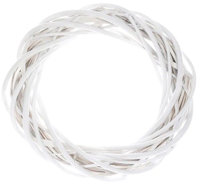 BONTEC Veniec prútený - pr. 25 cm, šedá farba Farba: Hnedá