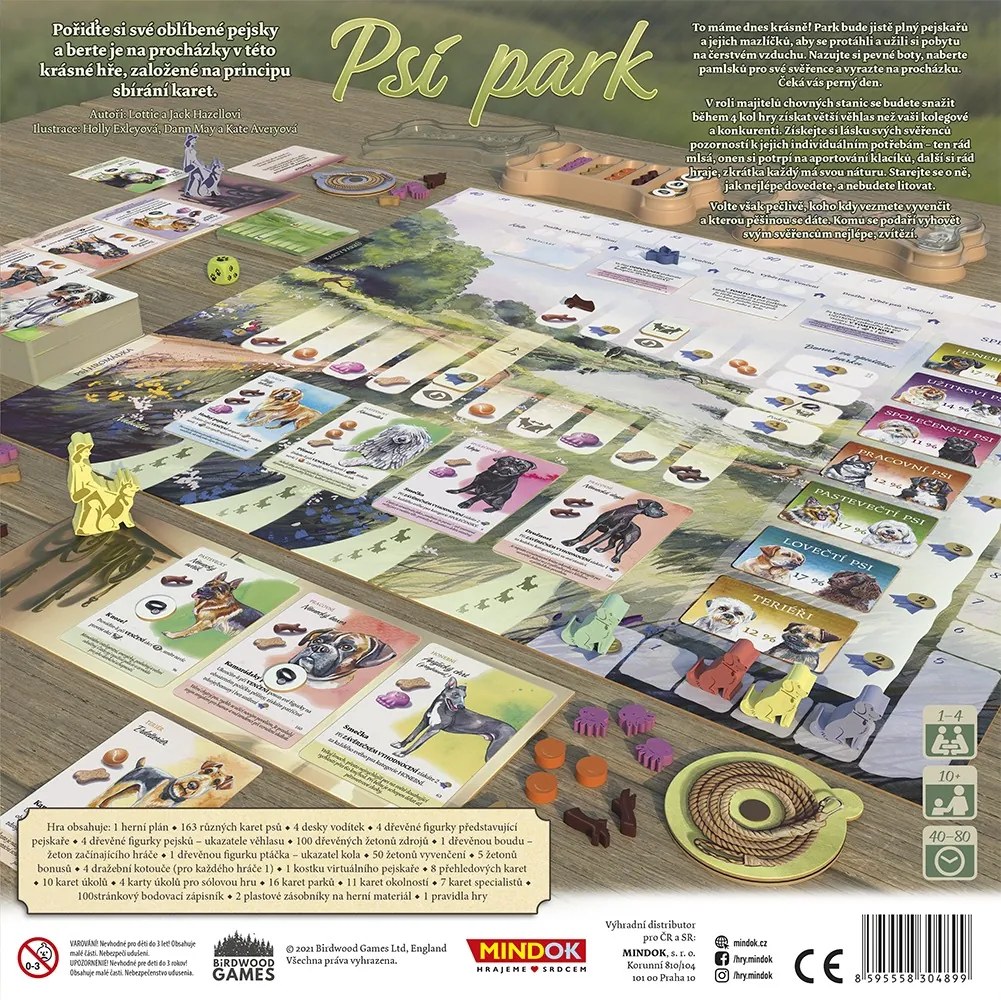 Dosková hra Mindok Psí park CZ