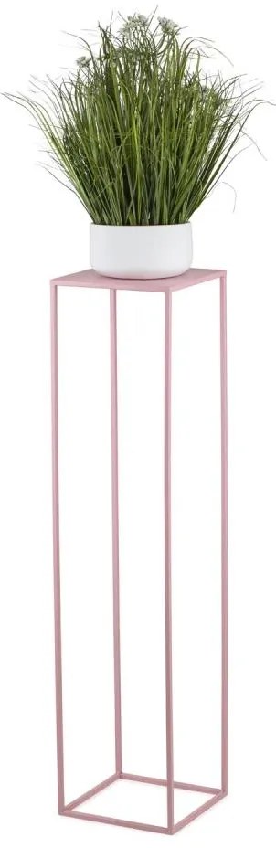 Stojan na kvety 100x24 cm ružová