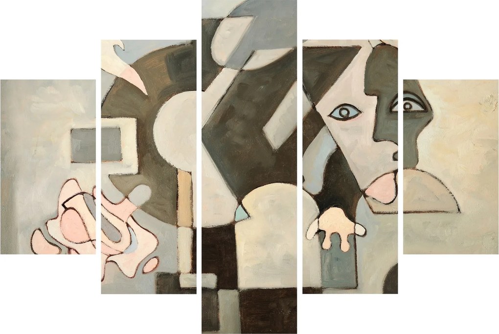 Obraz - Kubizmus (150x105 cm)