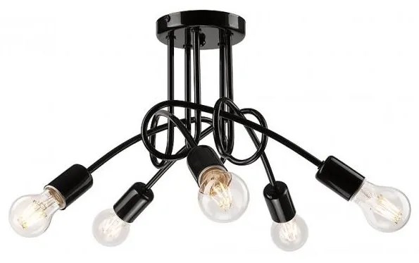 Prisadený luster CAMILLA 5xE27/60W/230V