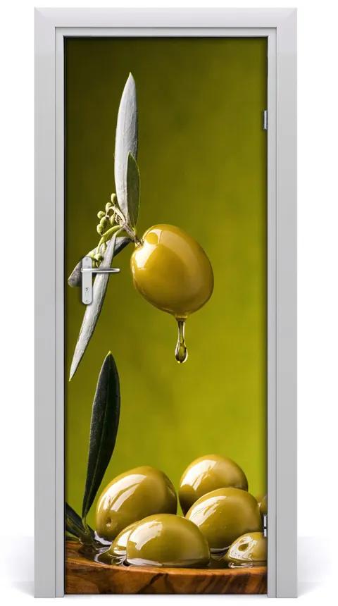 Fototapeta na dvere samolepiace oliva z oliviek 75x205cm