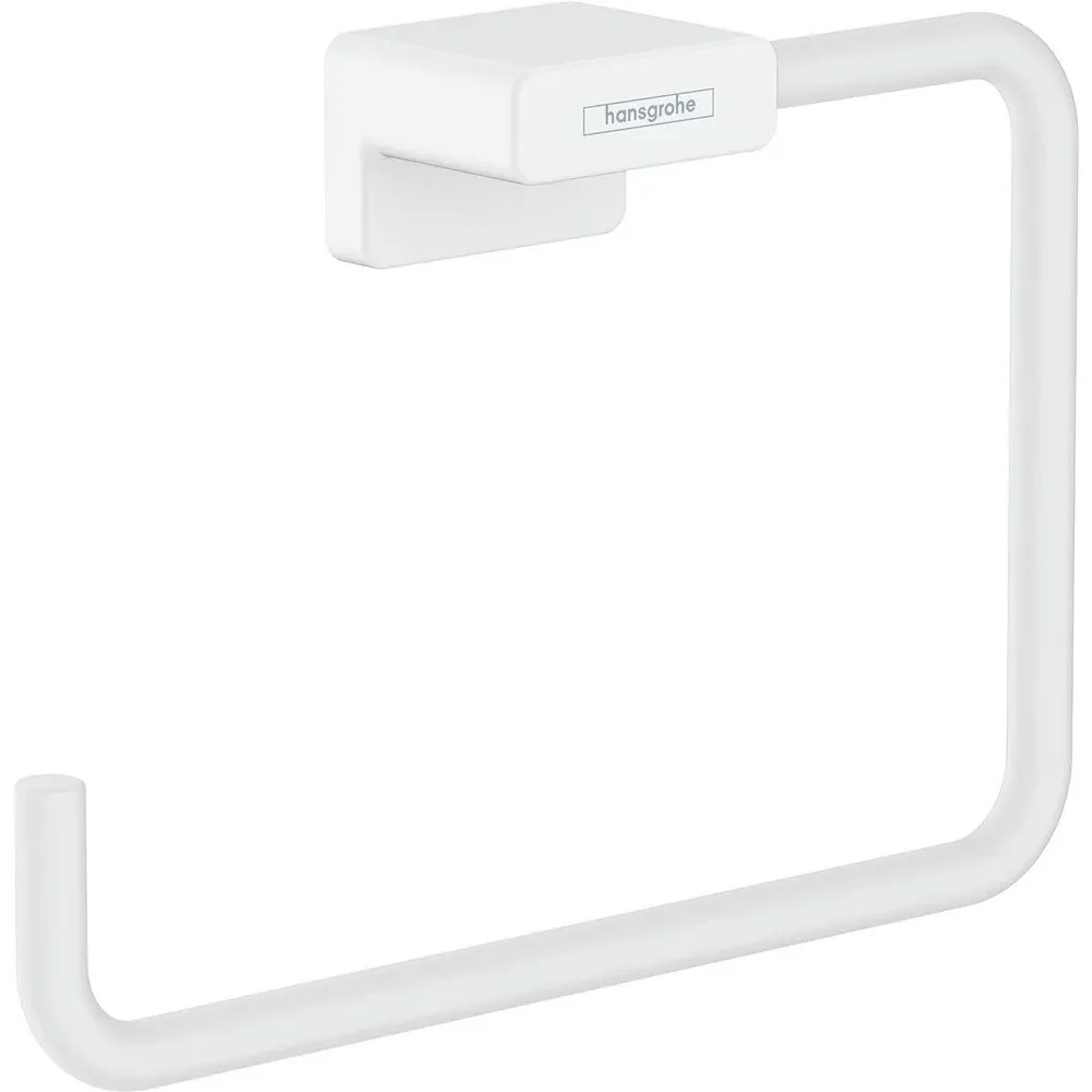 HANSGROHE AddStoris kruh na uterák, matná biela, 41754700