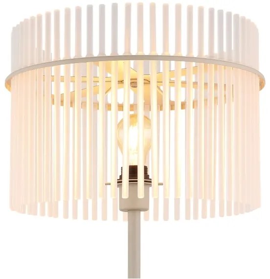 Globo 15698SB - Stojacia lampa GORLEY 1xE27/60W/230V