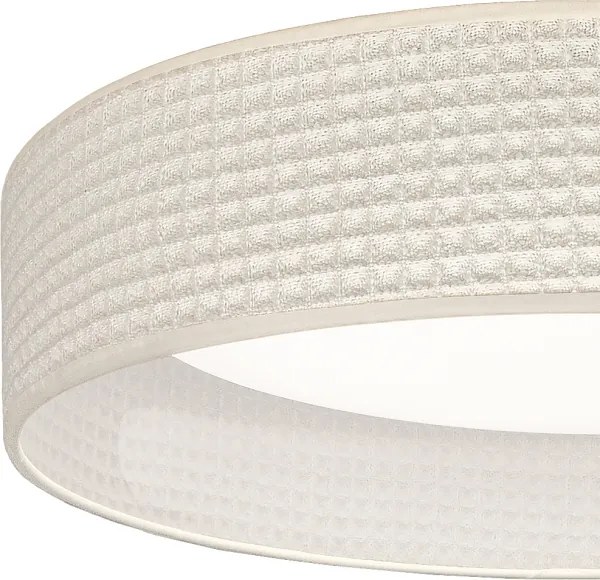 BRILAGI - LED stmievateľné svietidlo VELVET SM. 36W/230V 3000-6000K priemer 55 cm krémové WT + diaľkový ovládač