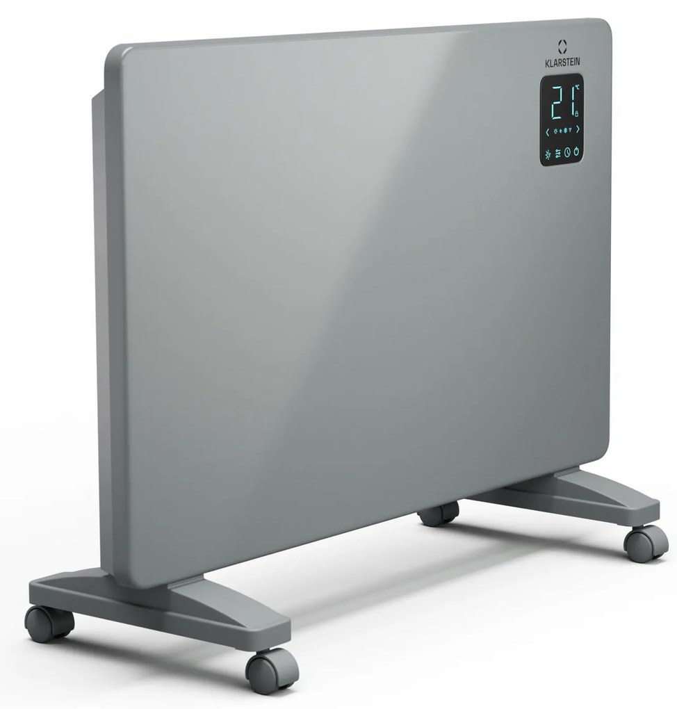 Bansin Smart 1500 konvektorový ohrievač, 1500 W, Aplikácia, 5- 50 °C, LED displej, Dotykový displej