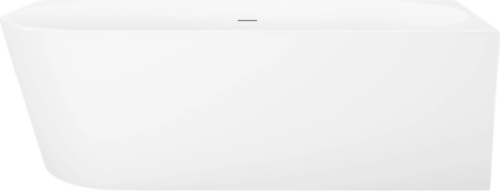 Voľne Stojaca Akrylová Nástenná Vaňa Rea Bellanto Biela 170 cm Pravá