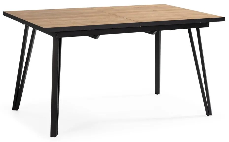 Jedálenský stôl s doskou v dubovom dekore 90x140 cm Cleo - Marckeric