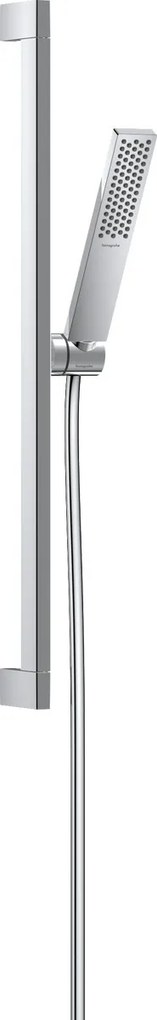 Hansgrohe Pulsify E, sprchová súprava 100 1jet EcoSmart+ so sprchovou tyčou 650 mm, chrómová, HAN-24371000