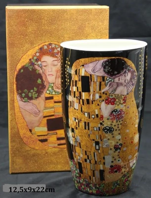 Váza 22cm, Gustav Klimt The Kiss,Queen Isabell | BIANO