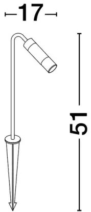 Vonkajšia lampa Aether 1