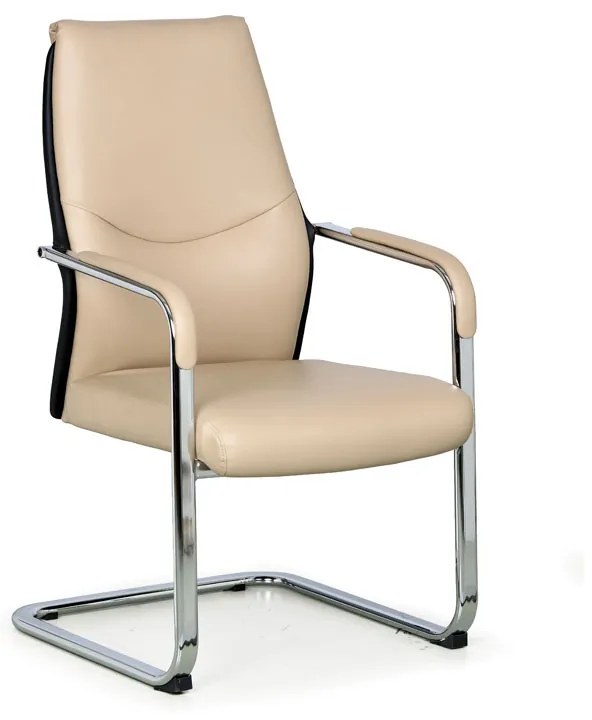 Konferenčná stolička FANCY, béžová