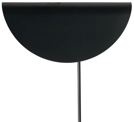 Nordlux - Nástenné svietidlo MODEL 1xE14/25W/230V čierna