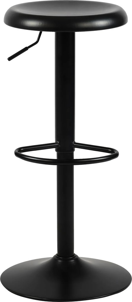 Barová stolička Williston - čierna