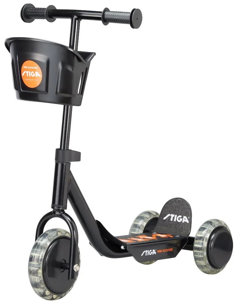 Detská kolobežka STIGA Mini Kid 3W 2022, čierna