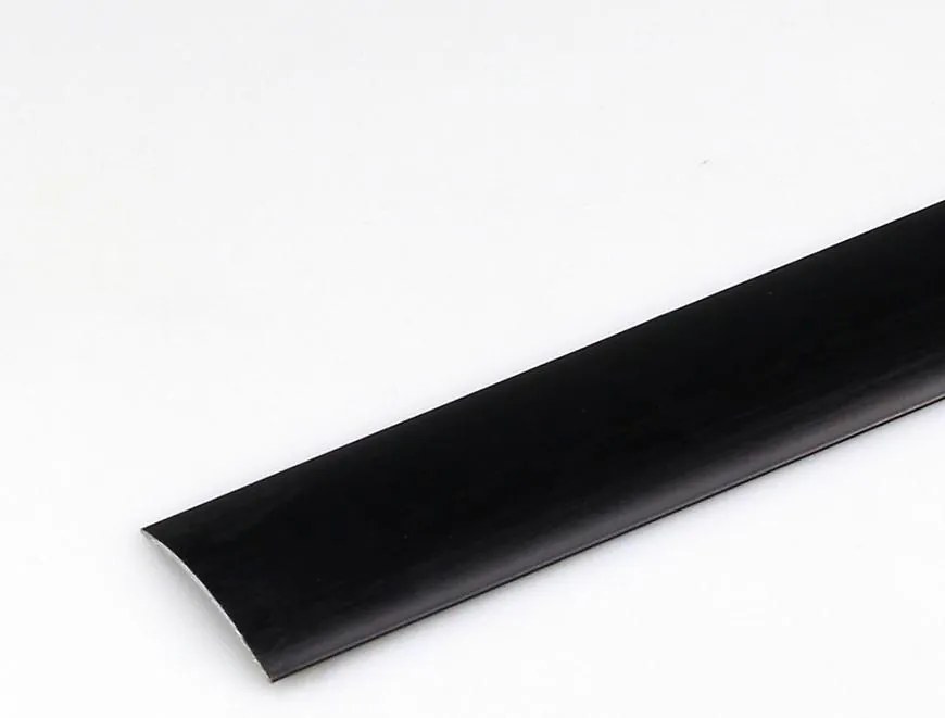 Profil podlahový samolepiaci hliník brúsený čierny 3,2x30x900 mm