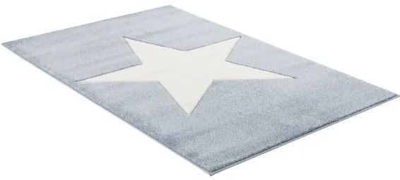 Koberec Happy Rugs SHOOTINGSTAR modrý / biely