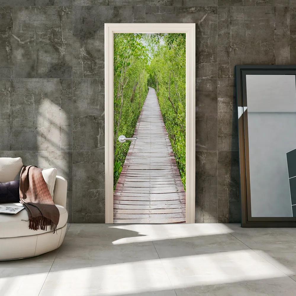 Fototapeta na dvere Bimago - The Path of Nature + lepidlo zadarmo 70x210 cm