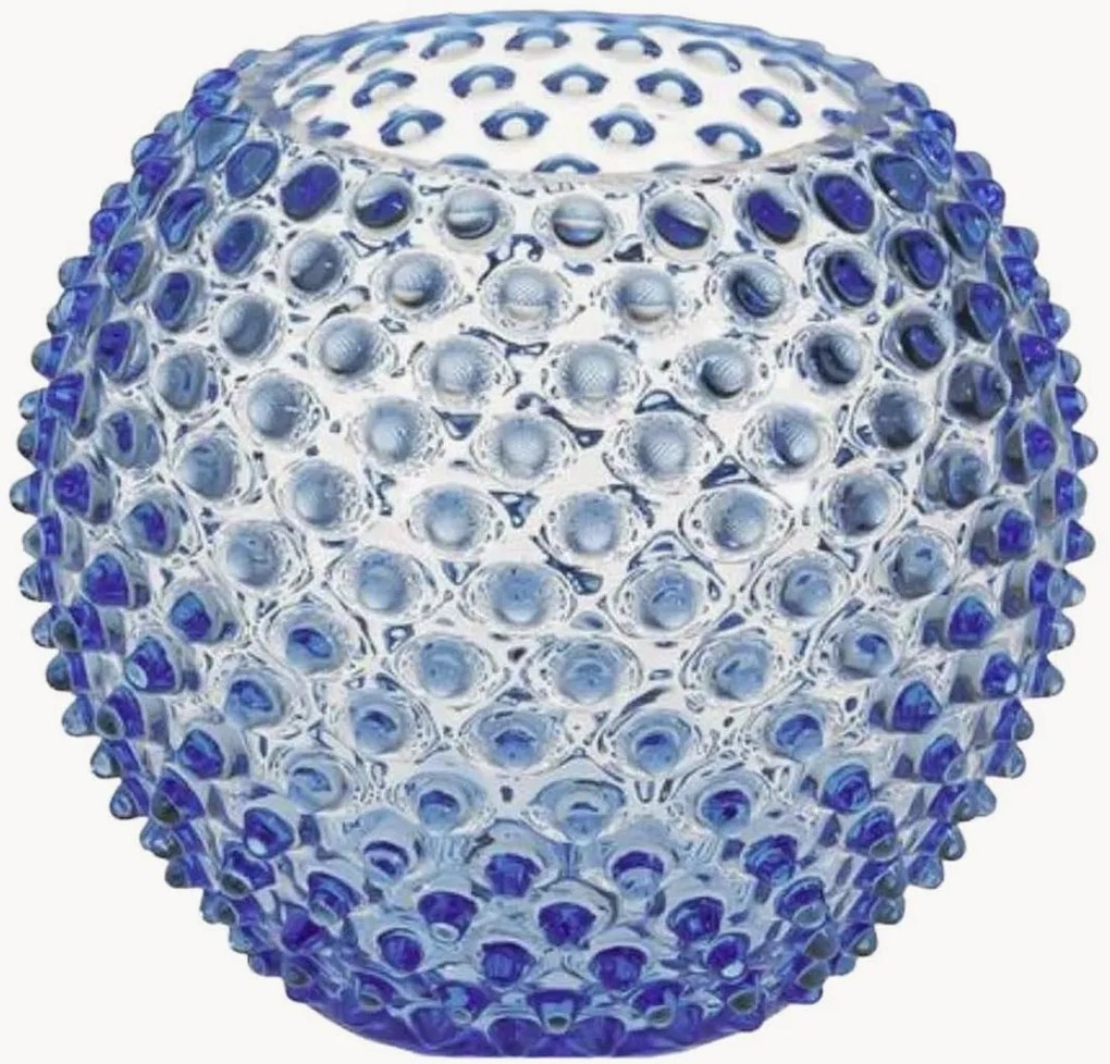 Ručne fúkaná váza Hobnail Globe, V 16 cm