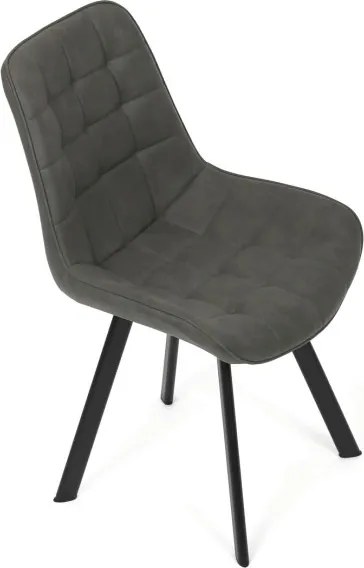 Jedálenská stolička sivá HC-V3066 GREY3