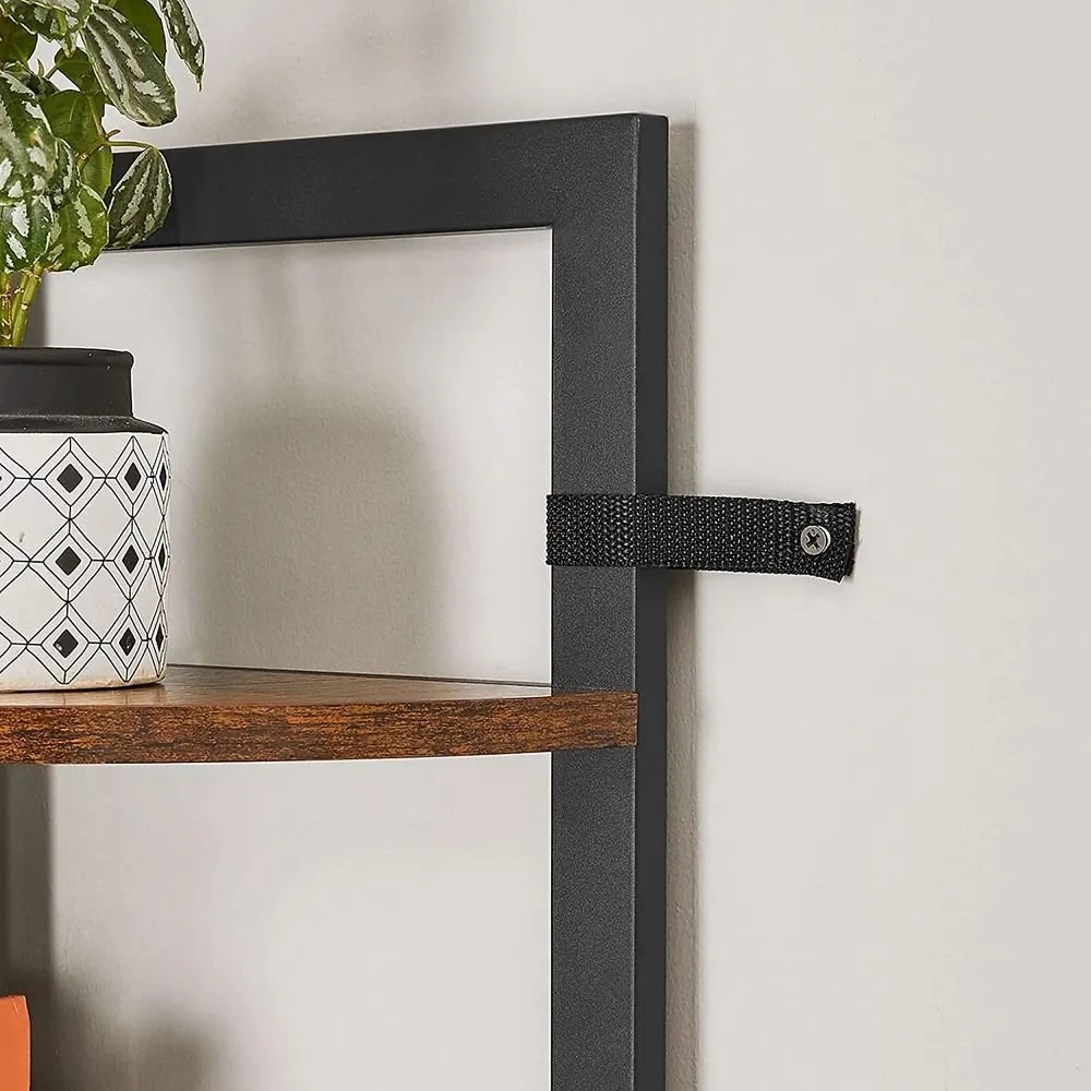 VASAGLE 5-poschodová rohová knižnica LLS803B01