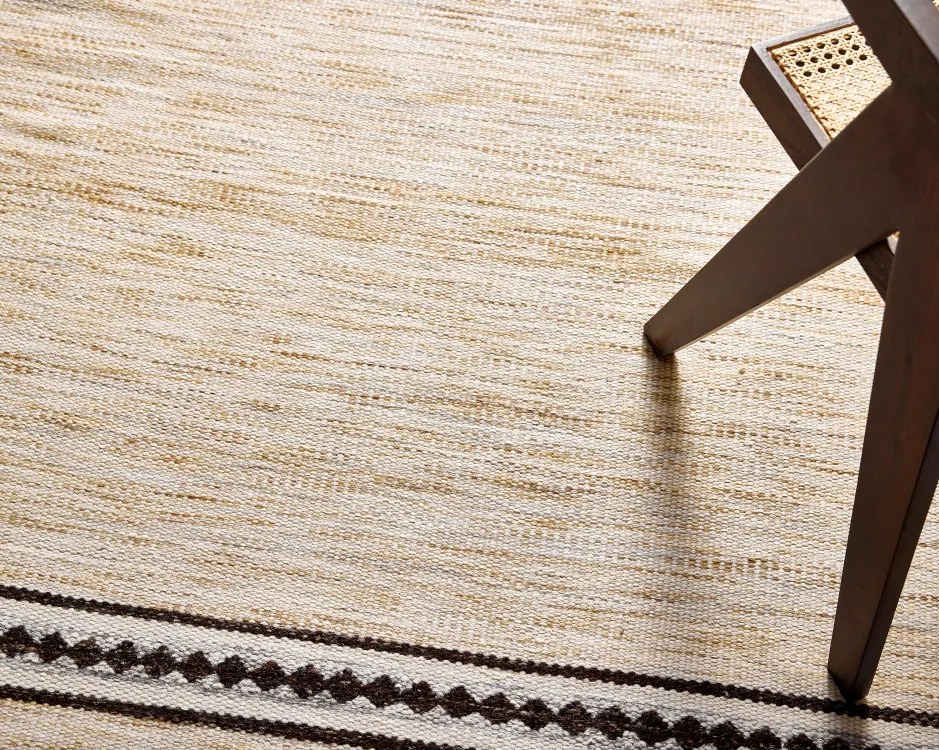 Ručne viazaný kusový koberec Biscuit DESP HL63 Ivory White, 240x300, béžová, chodba / predsieň, Diamond Carpets India