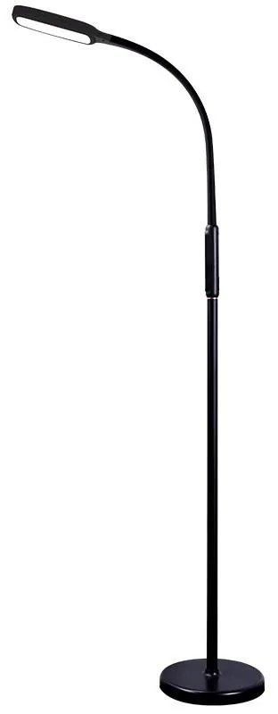 LED lampička XENIA 12W stmievateľná s časovačom(stôl/zem/clip)