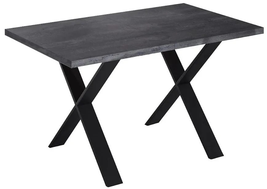 Jedálenský stôl X-210 Betón tmavý