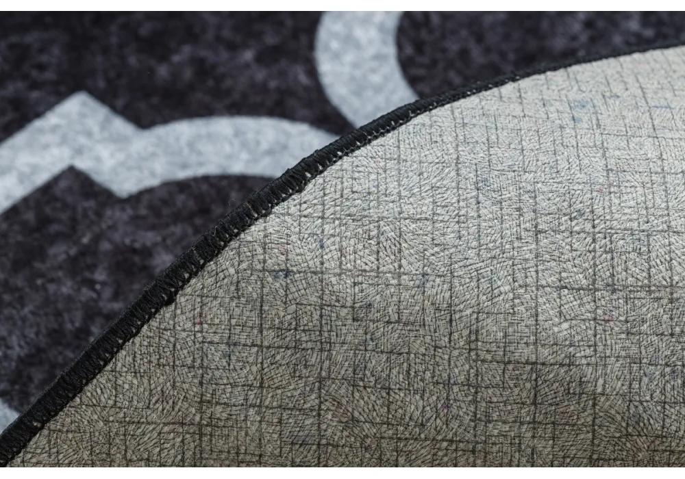 Kusový koberec Agase čierný 120x170cm