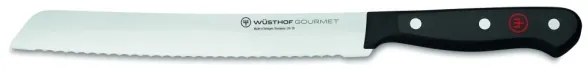 Wüsthof - 8-dielna sada kuchynských nožov v bloku GOURMET s brúskou a krájacou doskou