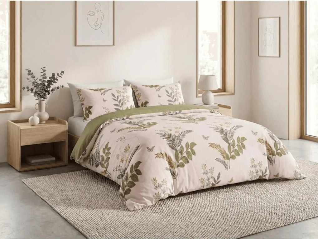 Flanelové obliečky z mikrovlákna ORVILA béžové Rozmer obliečky: 70 x 90 cm | 140 x 200 cm