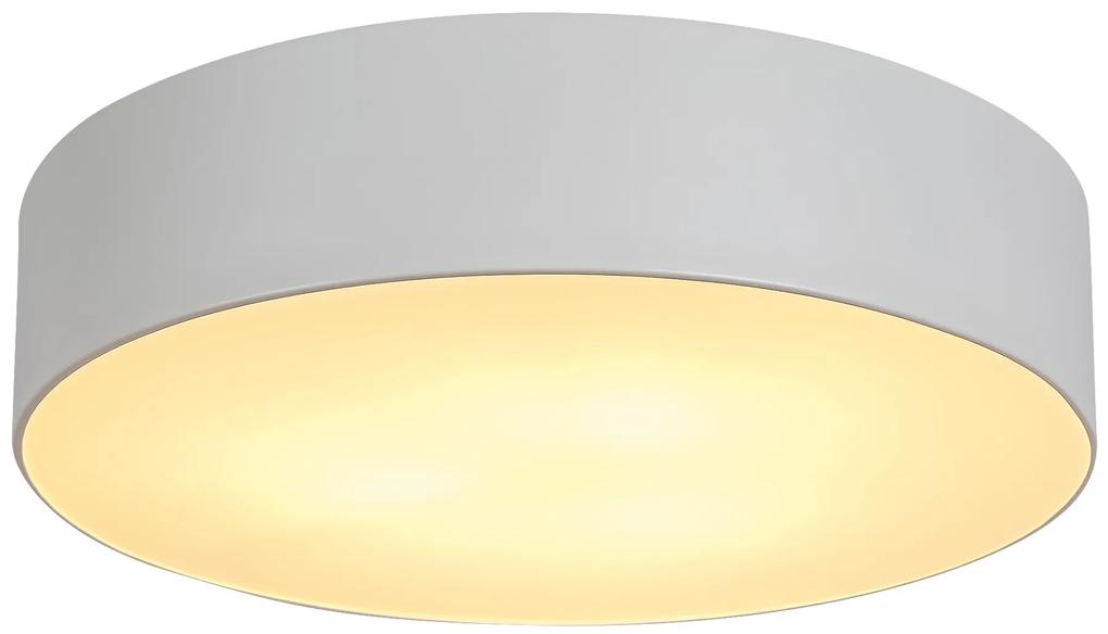 RABALUX Moderné stropné svietidlo RENATA, 3xE27, 10W, 45cm, okrúhle, biele